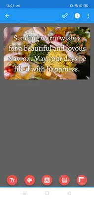 Navroz Parsi NewYear Greetings android App screenshot 0