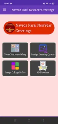 Navroz Parsi NewYear Greetings android App screenshot 7